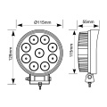 9W 4.5 pulgadas LED LIGHT RODEM COMPLED LED Mini SUV al aire libre LED Farlampir